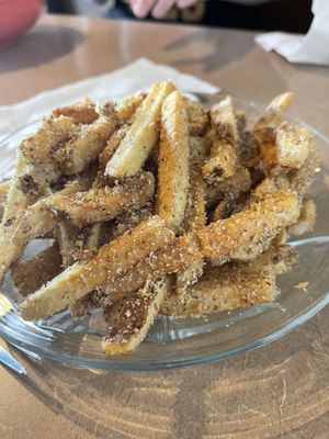 Almond Parmesan Fries   at Thrive Diner in Pittsfield