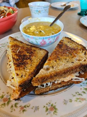 Reuben Sandwich at Thrive Diner in Pittsfield