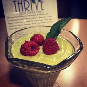 Avocado key lime parfait at Thrive Diner in Pittsfield