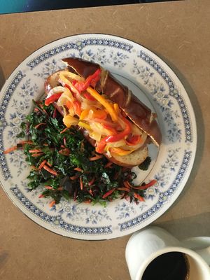 Beyond sausage at Thrive Diner in Pittsfield