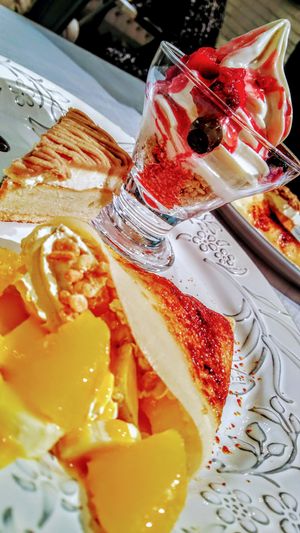 Deserts plate at Wired Bonbon in Tokyo