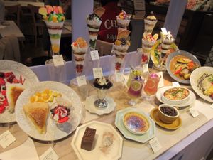 All of this is vegan! at Wired Bonbon in Tokyo