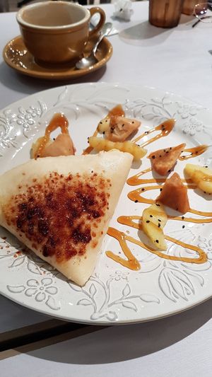 Apple daigaku potato crepe at Wired Bonbon in Tokyo