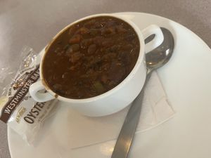 Vegan Chili  at Shoreline Diner and Vegetarian Enclave in Guilford