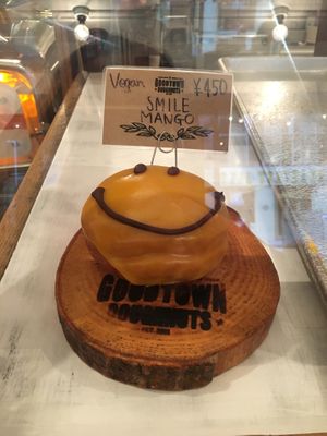 Mango doughnut at Good Town Doughnuts in Tokyo
