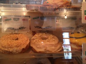 Vegan doughnuts at Good Town Doughnuts in Tokyo