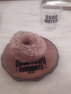 maple walnut Doughnut at Good Town Doughnuts in Tokyo