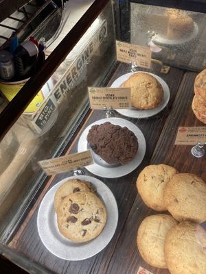 These three types of vegan cookies are usually available   at The Little Bakery in Tokyo