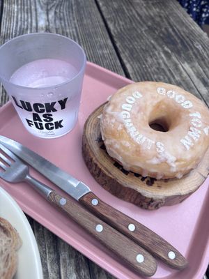 vegan glazed donut  at The Little Bakery in Tokyo