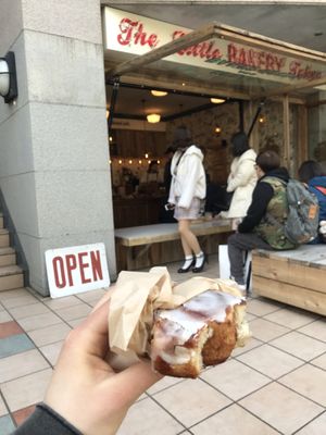 Cinnamon roll  at The Little Bakery in Tokyo