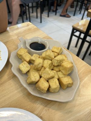Tofu   at V-Cuisine in Hanoi