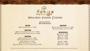 Revealing modern interpretations of classic International & Asian Wellness Vegetarian Fusion Cuisine with an emphasis on distinct preparations of the season's finest offerings, in relaxing & serene atmosphere at the Sákya Pavilion, the Wellness Vegetarian Restaurant in Pelawatta - Colombo, Sri Lanka. at Sakya Pavilion in Pelawatte