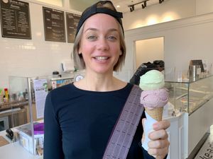 The lemon is outstanding!!! at Divine Dips Ice Creme in Los Angeles