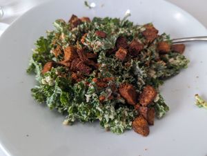 Kale Caesar is wonderful. at Berbere by T&T in Santa Monica