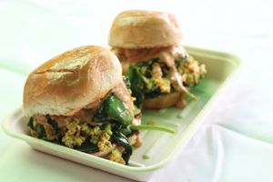 Ethiopian twist sliders  at Berbere by T&T in Santa Monica