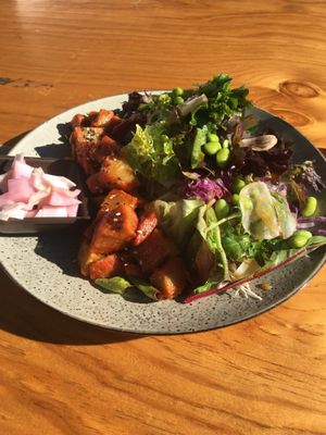 Che Sik (vegan friend "chicken") at Lui.Boss in Preston