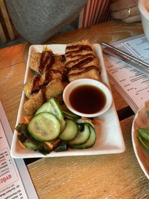 vegetable tempura   at MoschMosch - Goetheplatz in Frankfurt