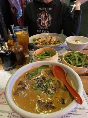 Ramen with Beyond meat    at MoschMosch - Goetheplatz in Frankfurt