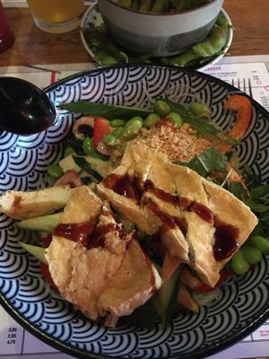 Glasnudelsalat mit Tofu  at MoschMosch - Goetheplatz in Frankfurt