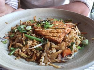 Cha Han mit Tempeh  at MoschMosch - Goetheplatz in Frankfurt