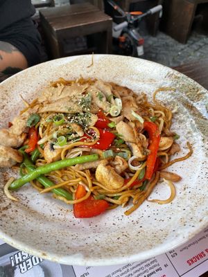 jippi jappa with superprotein  at MoschMosch - Goetheplatz in Frankfurt