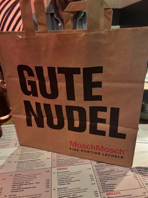 We took some of it home because we underestimated the portions.   at MoschMosch - Goetheplatz in Frankfurt