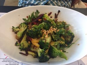 Brokkoli salad  at MoschMosch - Goetheplatz in Frankfurt