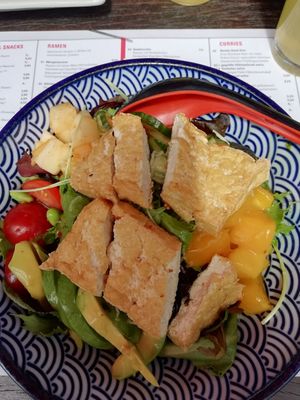 Vegan bowl with extra Tofu at MoschMosch - Goetheplatz in Frankfurt