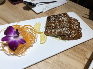 Mock Eel  at LianHua - Lotus Veg Cafe in Suzhou