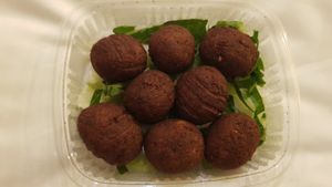 Zucchini balls at Luna's Kitchen in Beirut