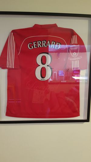 Stevie G's shirt! at Luna's Kitchen in Beirut