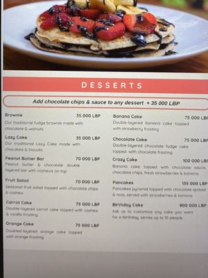   at Luna's Kitchen in Beirut