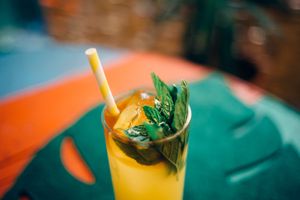 Refreshing Lemonade at Luna's Kitchen in Beirut