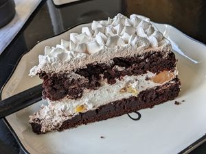 Black Forest Cake #vegan at Luna's Kitchen in Beirut