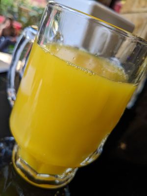 Fresh Orange Juice at Luna's Kitchen in Beirut