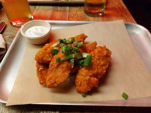 Seitan chicken wings at BrewDog - Lothian Rd in Edinburgh