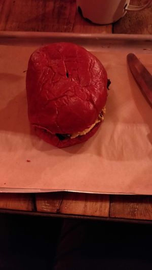 Hail seitan? Or rather limply beg him to have his  godly way with you... at BrewDog - Lothian Rd in Edinburgh