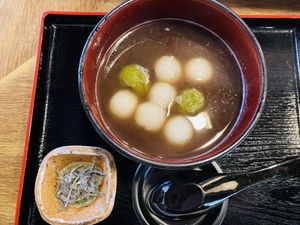 Zenzai  at Mizuya Chaya 水谷茶屋 in Nara