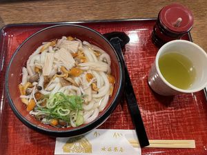 Mushroom soba  at Mizuya Chaya 水谷茶屋 in Nara