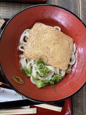 Tofu udon!   at Mizuya Chaya 水谷茶屋 in Nara