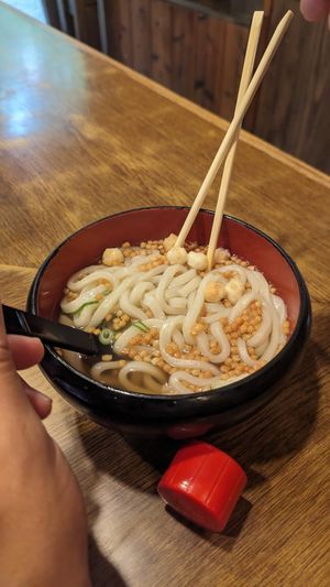 Rice crackers option at Mizuya Chaya 水谷茶屋 in Nara