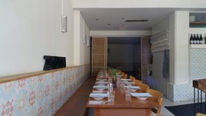 Interior (when closed) at Za Zaa - Petersgraben in Basel