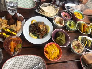 Platter to share with 4  at Za Zaa - Petersgraben in Basel