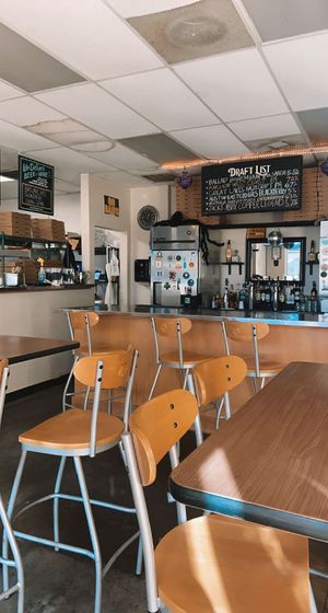 ordering counter   at The Hop in Richmond
