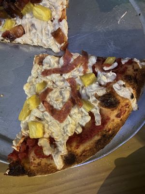 Vegan mozzarella (has salami because kids eat meat)  at The Hop in Richmond