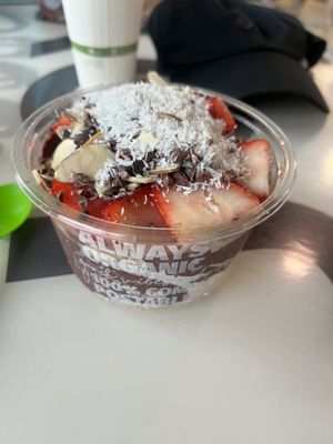 This is the bowl minus the honey   at The Bowl - Central in Naples