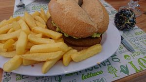 Italiano Sandwich at Suculenta Sangucheria Vegana in Santiago