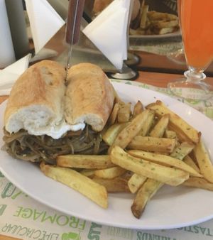 THE BEST SEITAN at Suculenta Sangucheria Vegana in Santiago