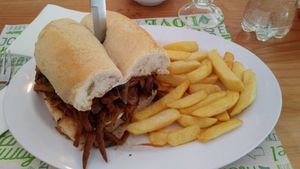 Deliciousness at Suculenta Sangucheria Vegana in Santiago