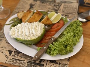 Everything was spectacular! at Suculenta Sangucheria Vegana in Santiago